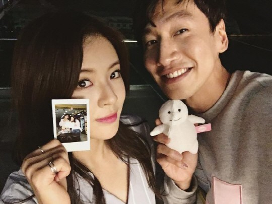 From left, Lee Sun-bin and Lee Kwang-soo / Photo = Lee Sun-bin SNS