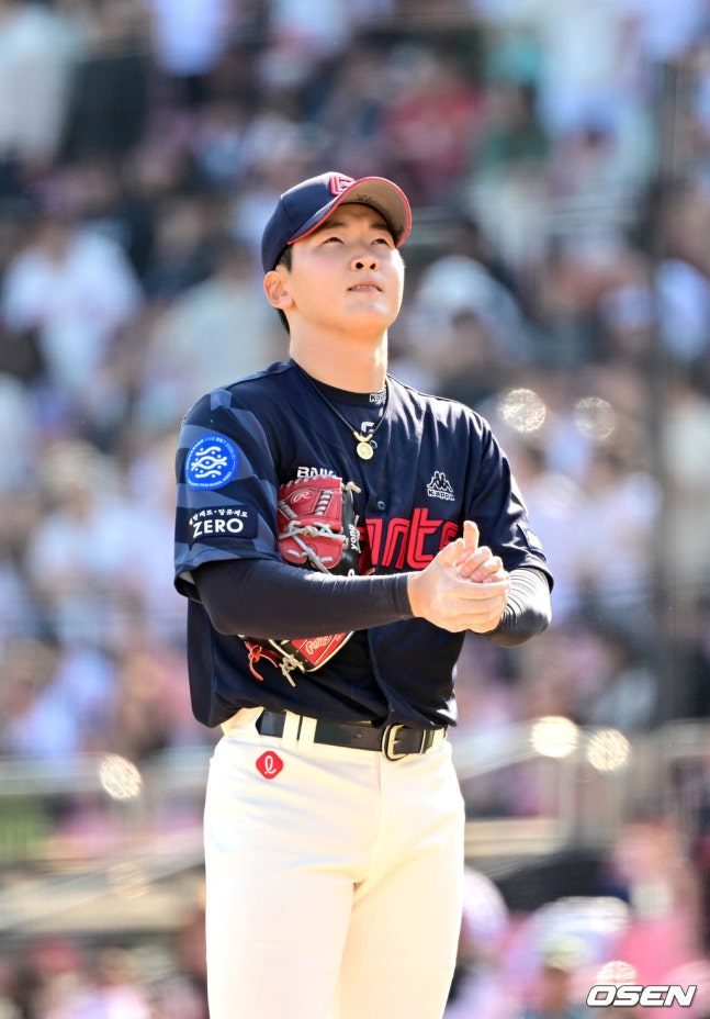 Lotte's core bullpen resource Choi Jun-yong.