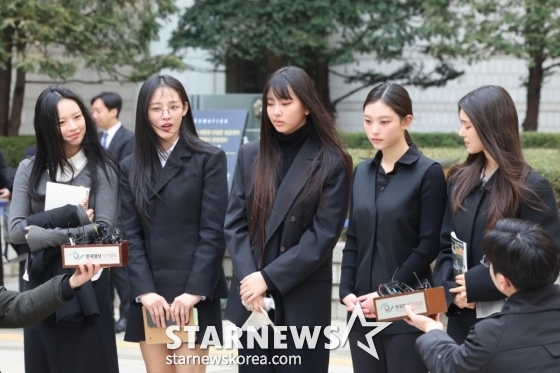 Girl group NewJeans / Photo = (Seoul = News 1) Reporter Hwang Ki-sun