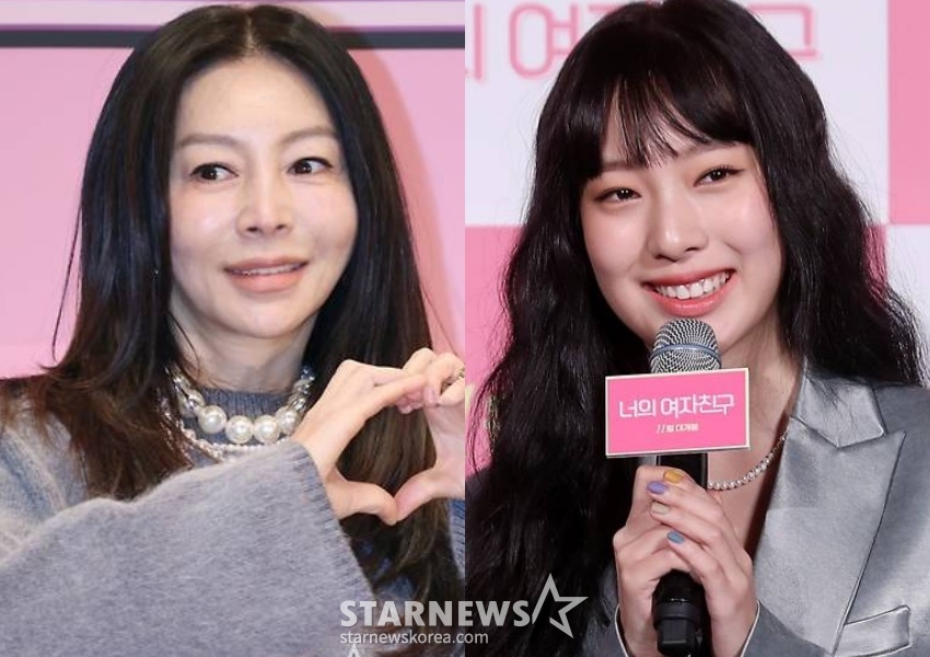 =黄薪惠（左）、李真伊。