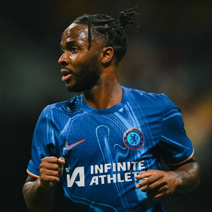 ラヒムスターリング。 /写真=チェルシー公式ソーシャル·ネットワーキング·サービス（SNS）