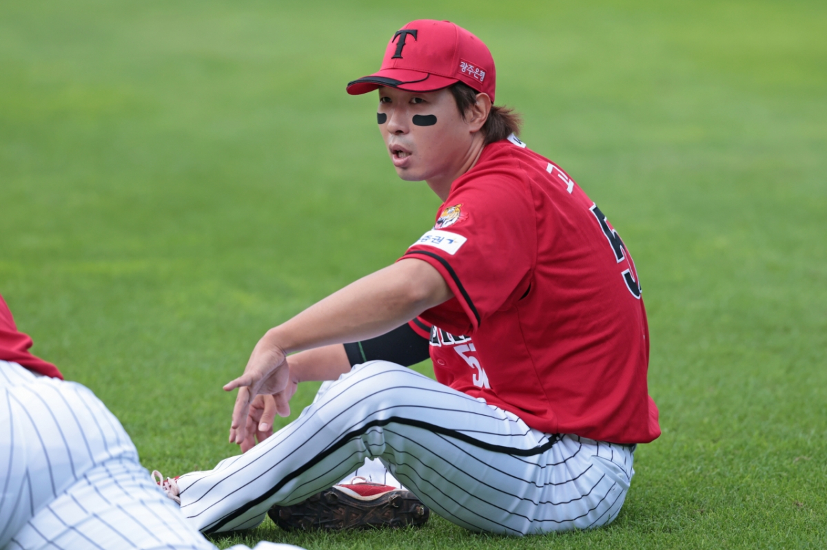 Kia Tigers' Ko Jong-wook. /Photo = Courtesy of KIA Tigers