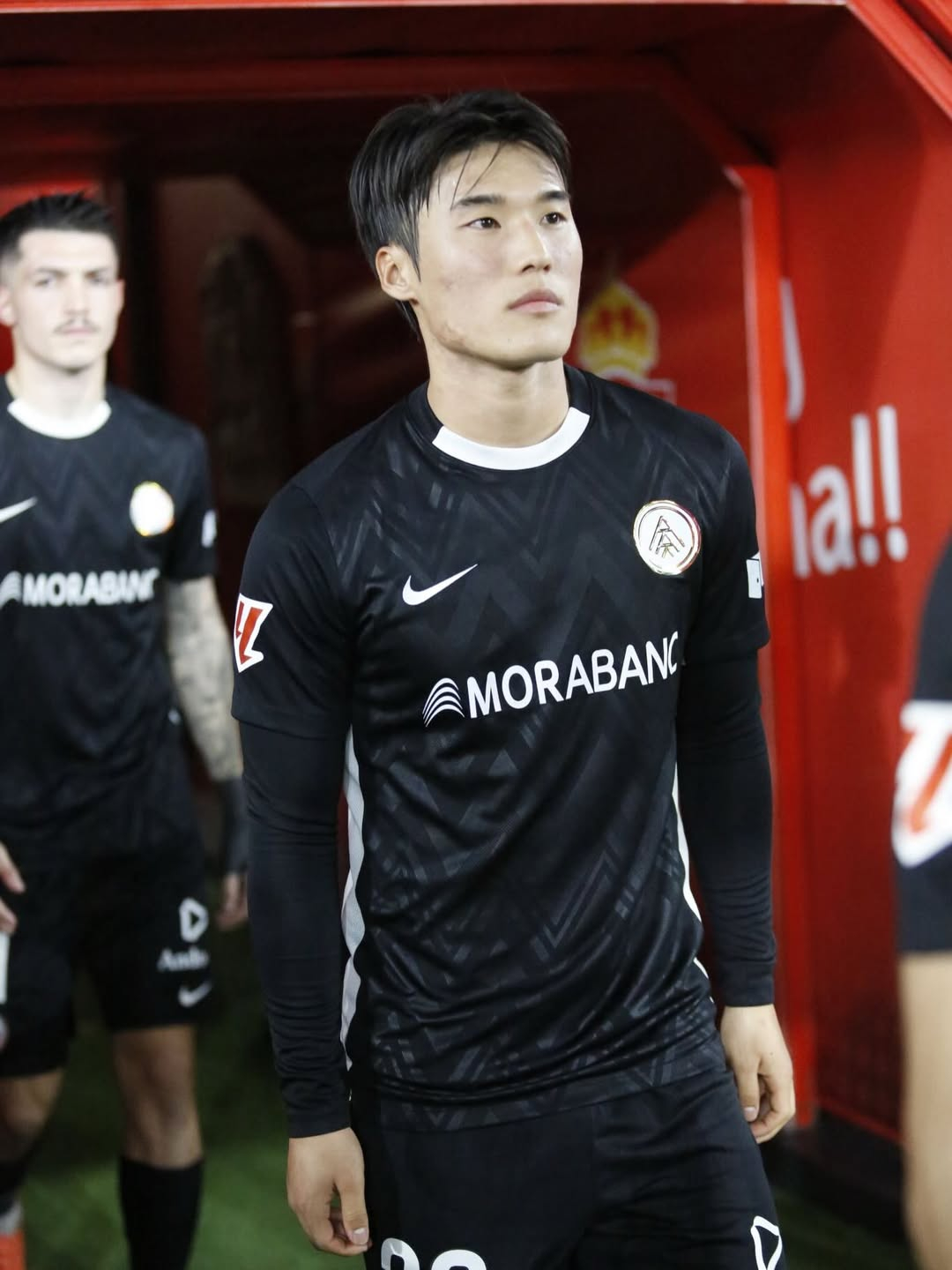 FC Andorra Kim Min Soo. Ảnh = Cap màn hình SNS của Kim Min Soo