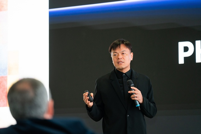 Park Jin-young, co-chairman of the Popular Culture Exchange Committee. /Sajan = Ministry of Culture