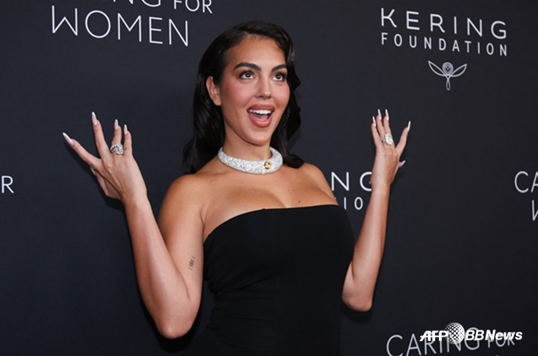 Georgina Rodriguez. /AFPBBNews=News1