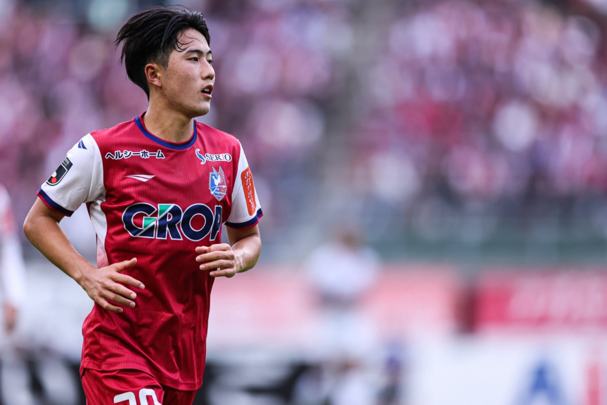 Japanese midfielder Sato Ryunosuke. /Photo = J-League SNS capture