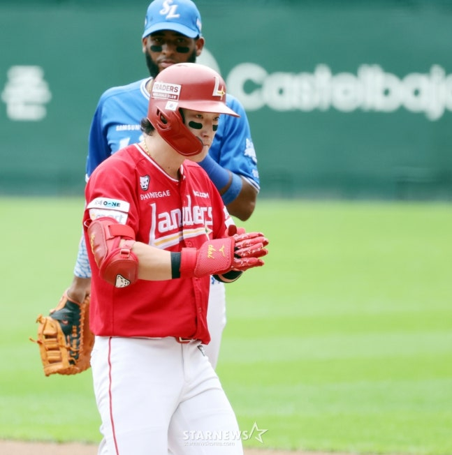 SSG Landers Jihoon Choi. /Photo = Courtesy of SSG Landers