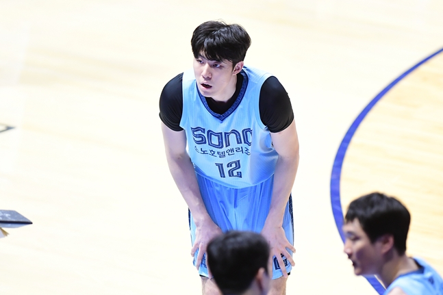 Kang Ji-hoon, who scored double digits. /Photo = KBL
