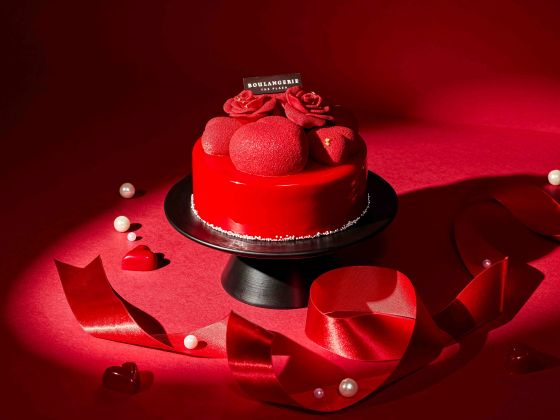 =广场情人节蛋糕/照片提供=韩华酒店度假村。