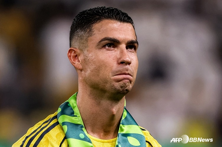 Al Nasr striker Cristiano Ronaldo. /AFPBBNews=News1