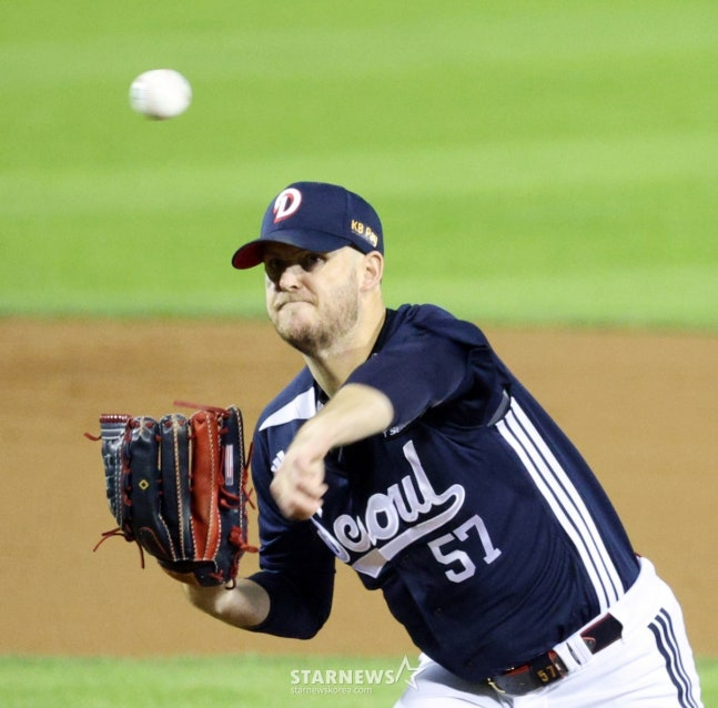 Call Irvin during the Doosan period./Photo = Senior Reporter Kang Young-jo