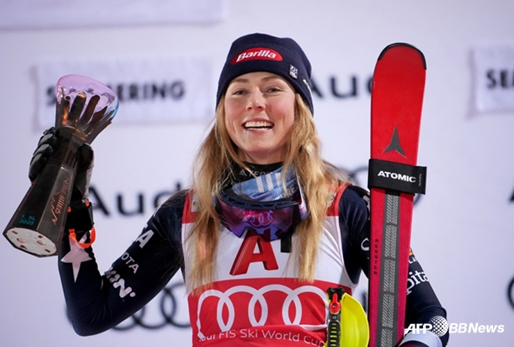 Michaela Shiffrin. /AFPBBNews=News1