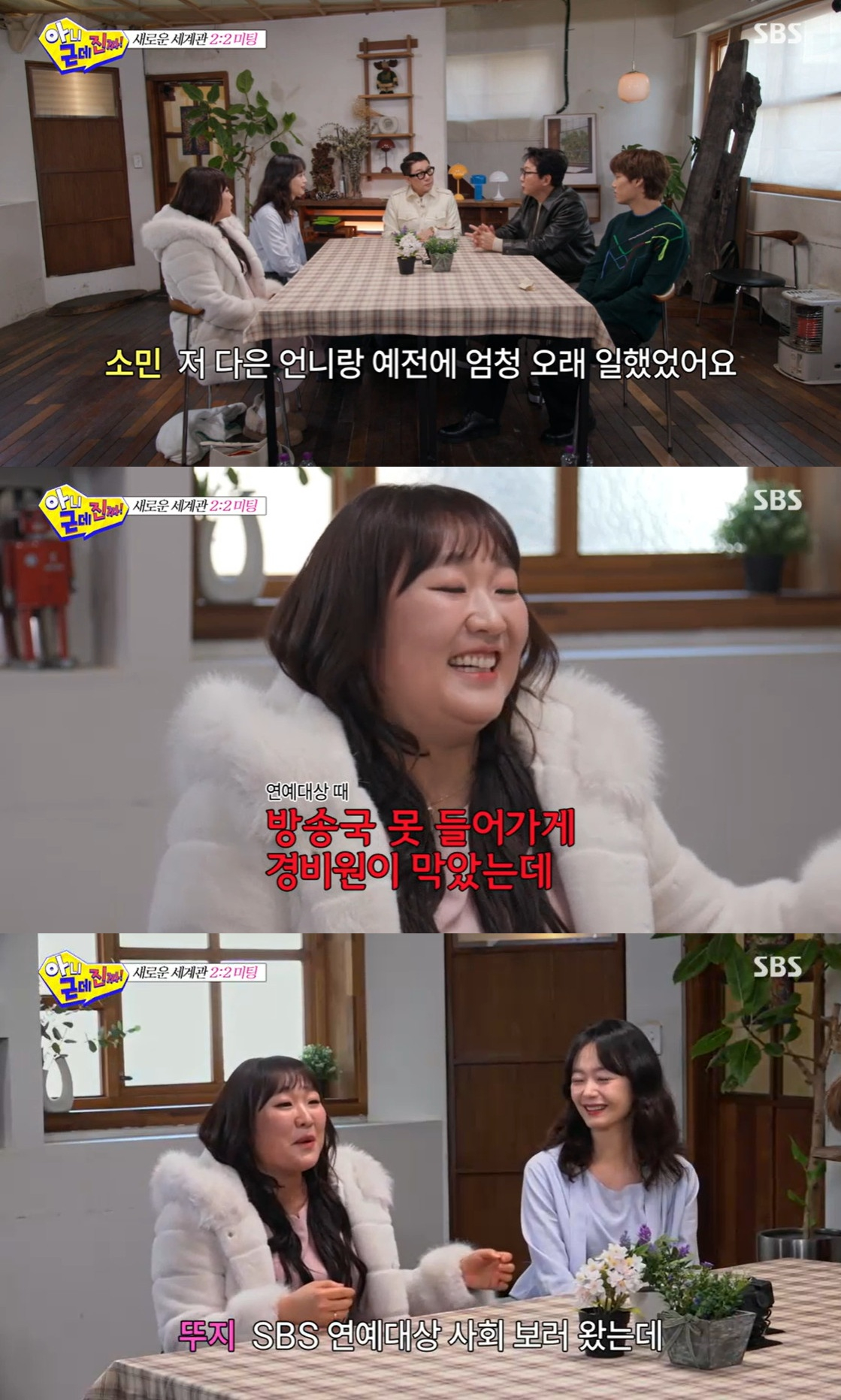 =照片:SBS综艺节目《不是，但是真的》的截图。