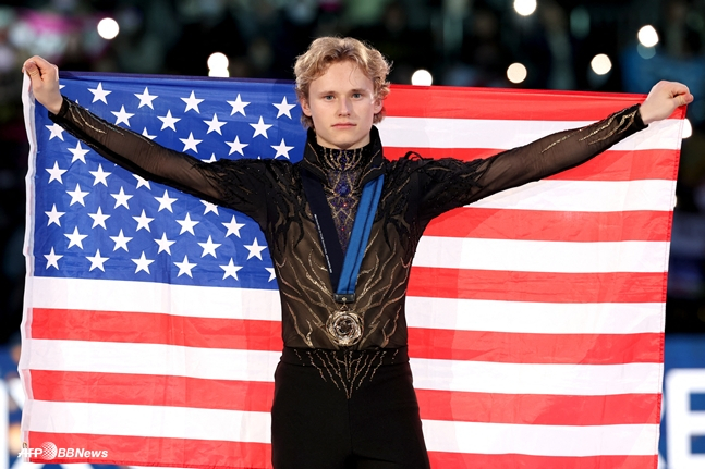 Ilya Malinin. /AFPBBNews=News1