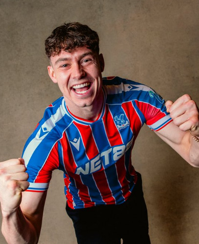  イェルゲン·ストラン·ラルセン。 /写真=クリスタルパレス公式SNS仕上げ