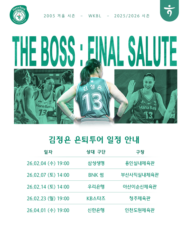 Kim Jong Un's retirement tour schedule. /Photo = Hana Bank Basketball Team