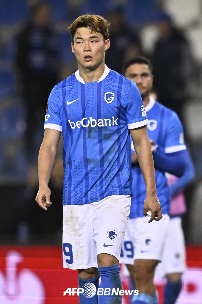 KRC Genk Oh Hyunkyu. /AFPBBNews=News1