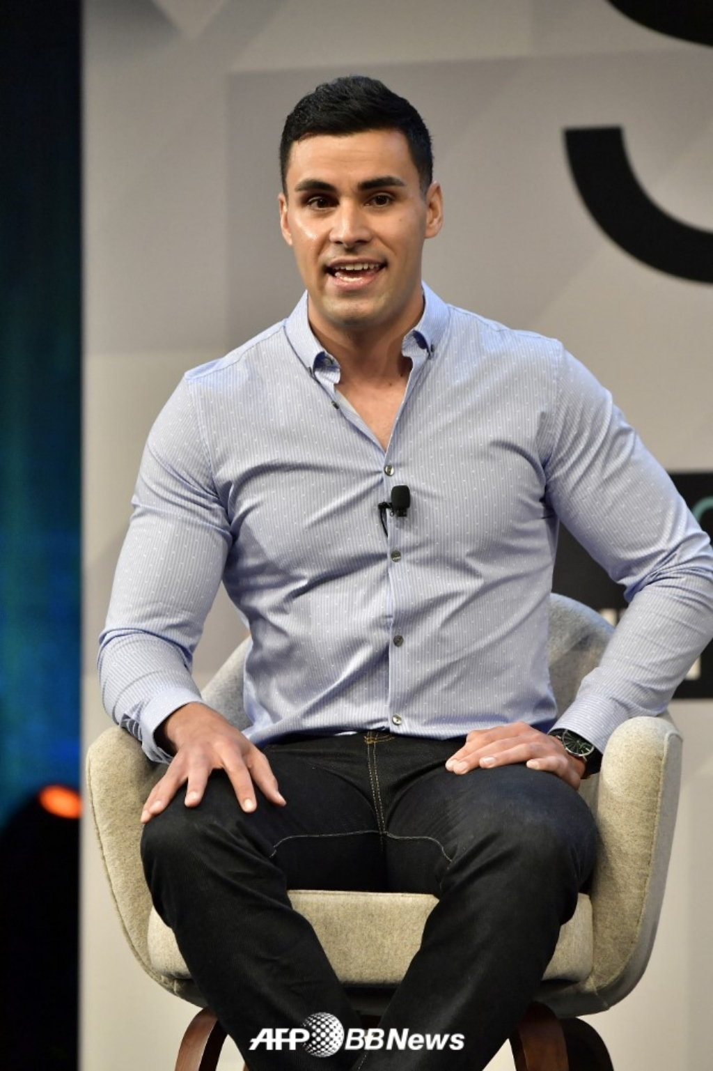  Мышечный человек Тонга. /AFPBBNews =Новости 1