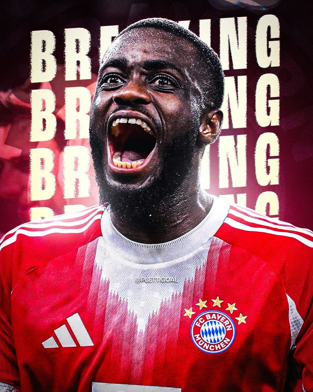 Dayo Upamecano. /Photo = Florian Plattenberg Personal Social Network Service (SNS)