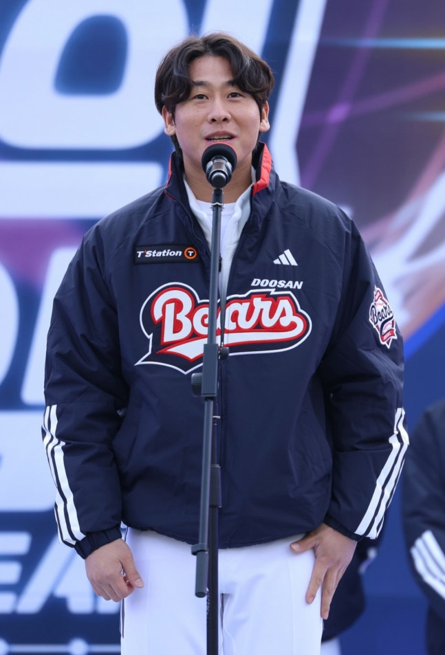  Инфилдер Пак Чан Хо, Doosan Bears. /Фото = Предоставлено Doosan Bears.