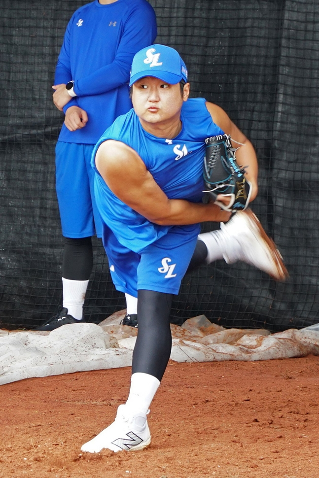 Choi Ji-kwang / Photograph = Samsung Lions