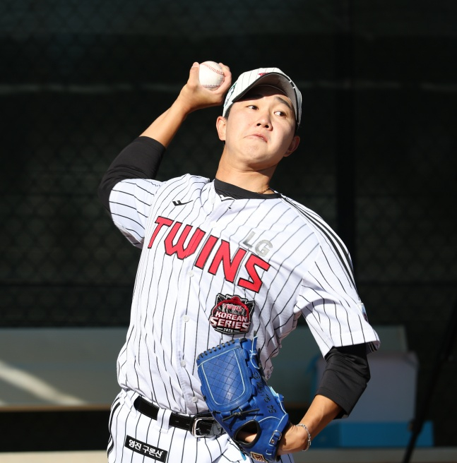 ユ·ヨンチャン。/写真=LGツインズ提供