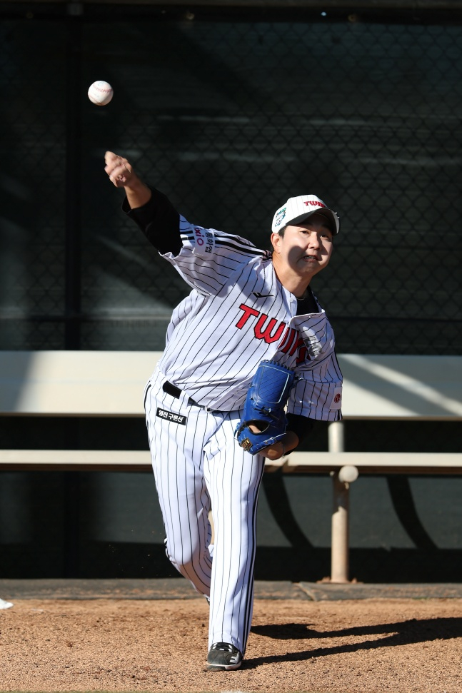 ユ·ヨンチャン。/写真=LGツインズ提供