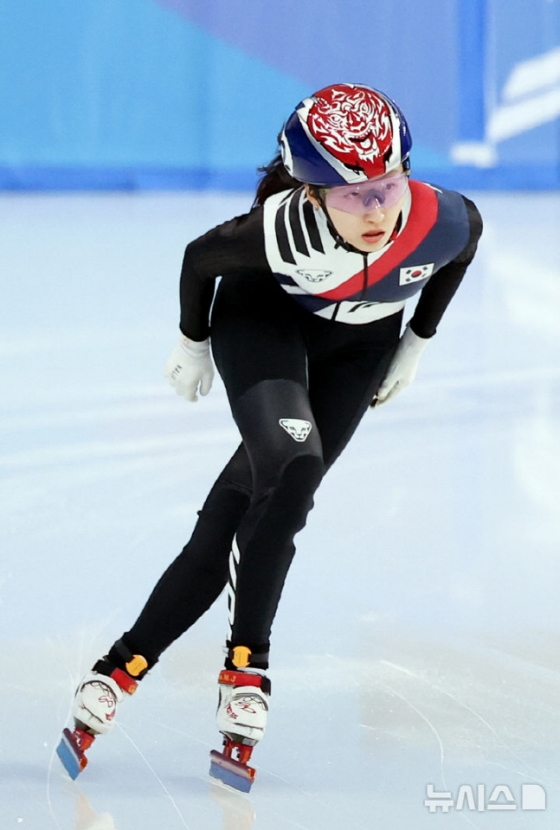 韓国女子ショートトラック代表のチェ·ミンジョン。 /写真=ニューシス提供