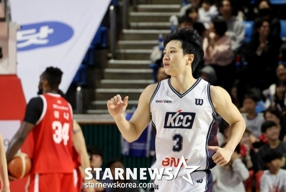 Heo Woong scored 51 points in the fifth round against the Seoul SK Wyverns on the 2nd. /Photo = Senior Reporter Kang Young-jo