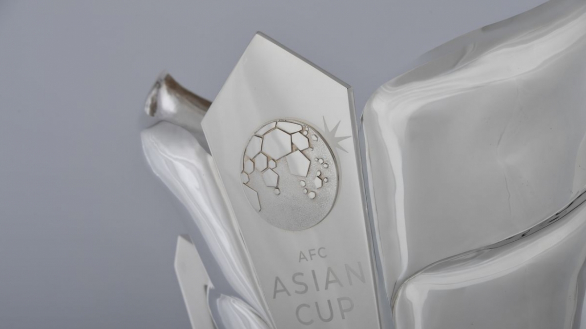Трофей Кубка Азии АФК. /Фото = Предоставлено AFC