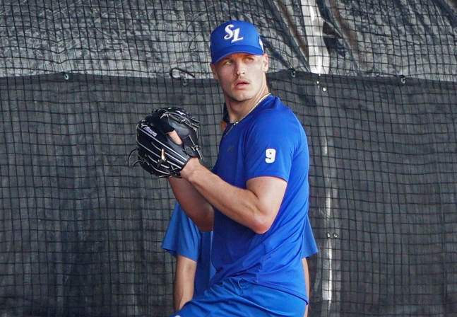 The image of Matt Manning. /Photo = Samsung Lions