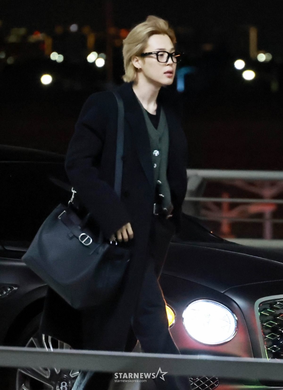 Jimin (BTS) đang xuất cảnh từ sân bay quốc tế Incheon vào chiều 2/5 theo lịch trình tại nước ngoài. 2026.02.02 /Ảnh = Lim Sung Kyun tjdrbs23@