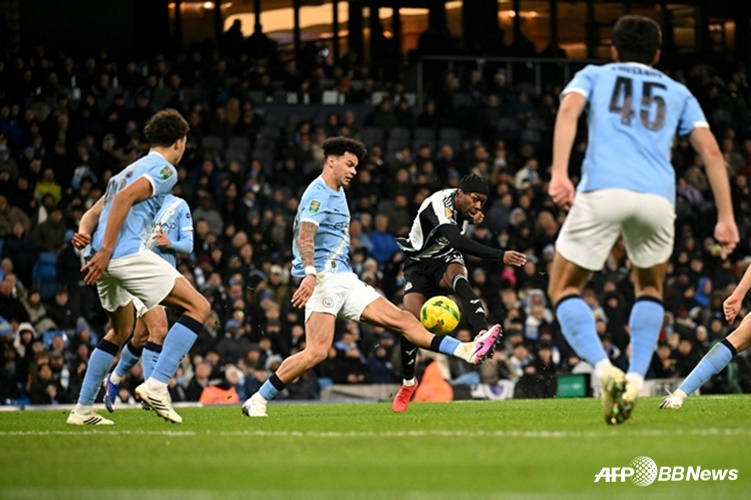 Man City - Arsenal game. /AFPBBNews=News1