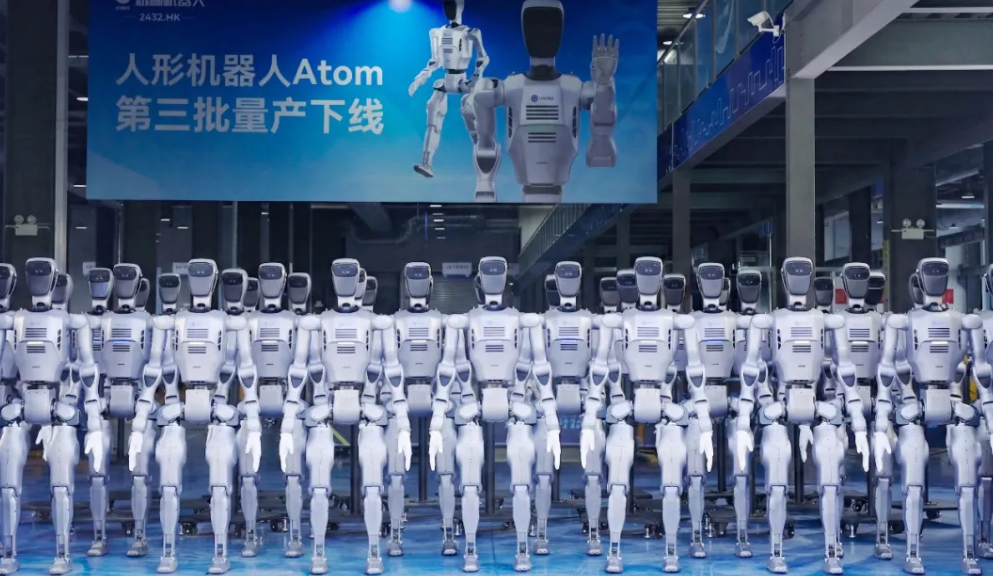 Chinese-made humanoid robots