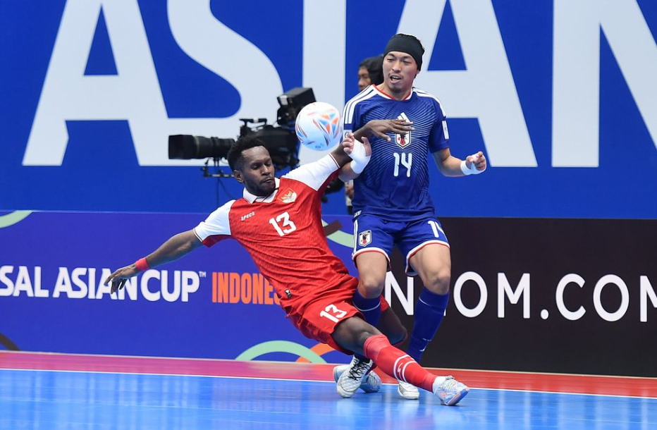 The match between Indonesia and Japan in the semifinals of the 2026 AFC Futsal Asian Cup at the Indonesia Arena in Jakarta, Indonesia, on the 5th (Korea Standard Time). /Photo = Courtesy of AFC
