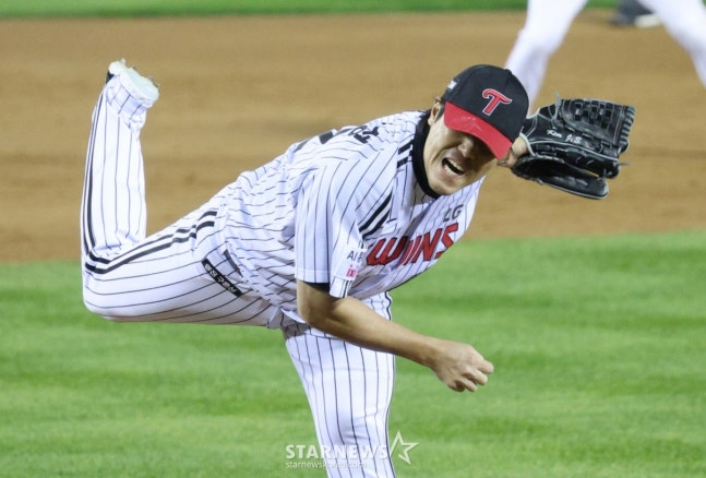 LG Kim Jin-sung. /Photo = Kim Jin-kyung on standby