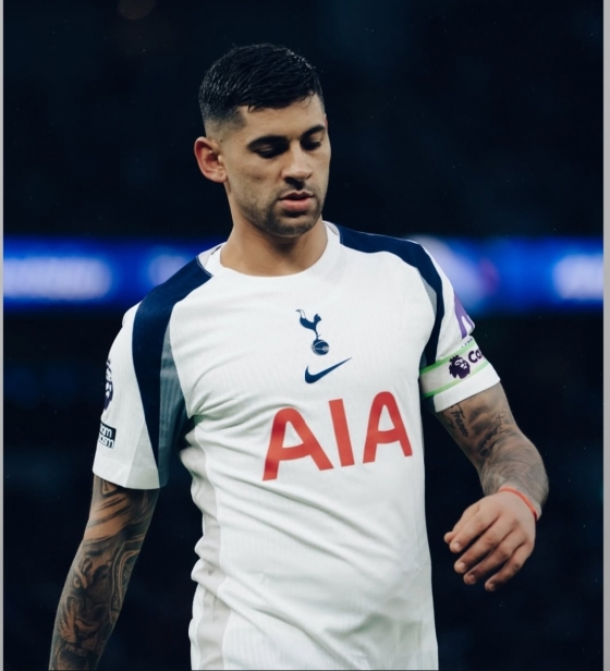 Christian Romero, captain of Tottenham Hotspur. /Photo = Christian Romero Personal Social Network Service (SNS)