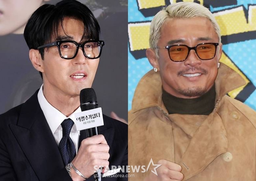 チャ·スンウォン（左）、チュ·ソンフン/写真=スターニュース