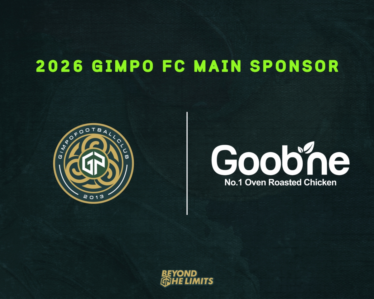Gimpo FC và Goobne Chicken (G&amp;Food) đã ký hợp đồng tài trợ chính cho mùa giải 2026. /Ảnh = Cung cấp Kimpo FC