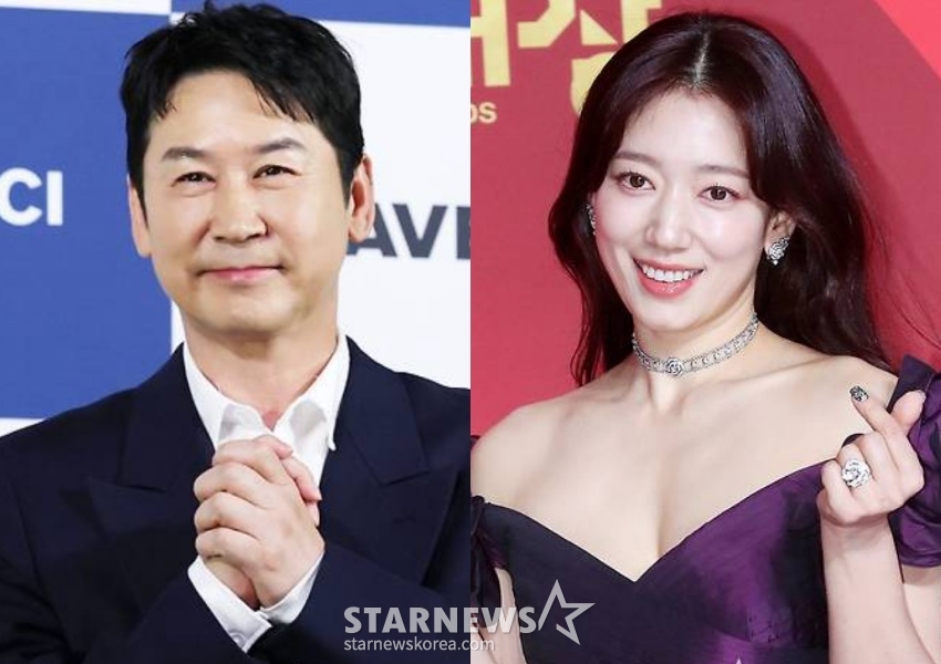 Shin Dong-yeop (left), Park Shin-hye / Photo = Star News