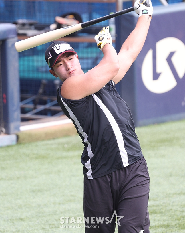 KT队的安贤敏。 =照片=金镇京。