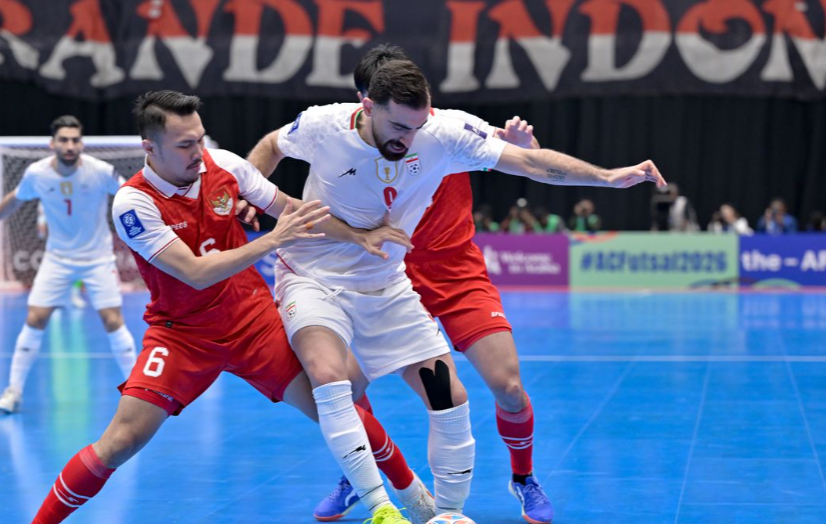 7日、インドネシア·ジャカルタのインドネシア·アリーナで行われた2026AFCフットサルアジアカップ決勝のインドネシアとイランの試合の様子。 /写真=AFC提供