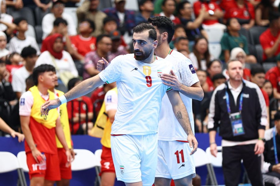 7日、インドネシア·ジャカルタのインドネシア·アリーナで行われた2026AFCフットサルアジアカップ決勝のインドネシアとイランの試合の様子。 /写真=AFC提供