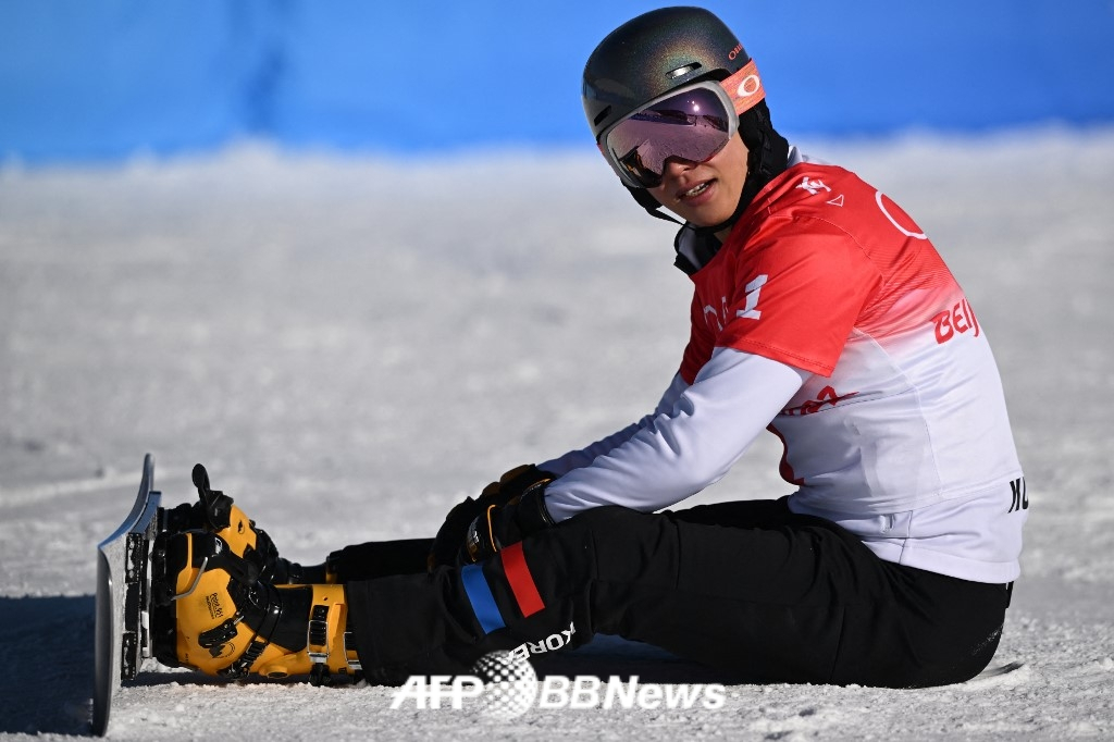 Lee Sang-ho, the national snowboarding team's 'cabbage boy'. /AFPBBNews=News1