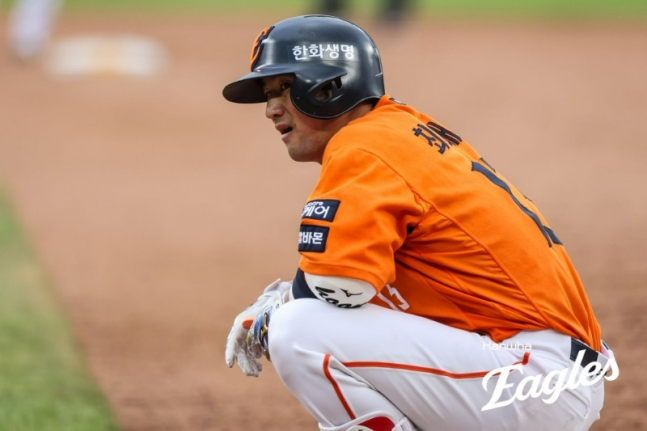 Hanwha catcher Choi Jae-hoon. /Photo = Courtesy of Hanwha Eagles