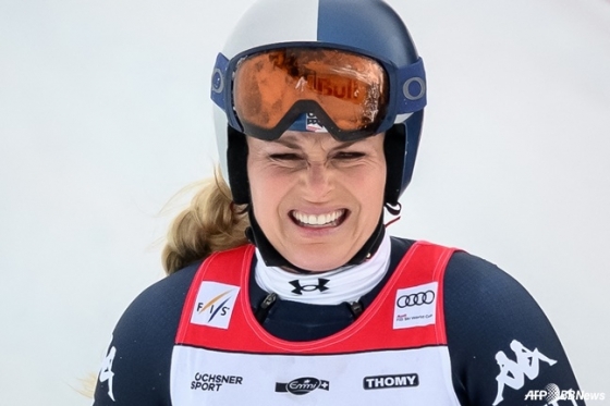 Lindsey Vonn. /AFPBBNews=News1