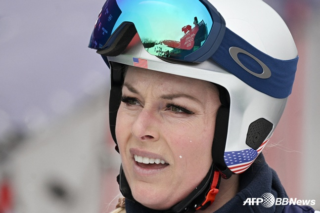 Lindsey Vonn. /AFPBBNews=News1