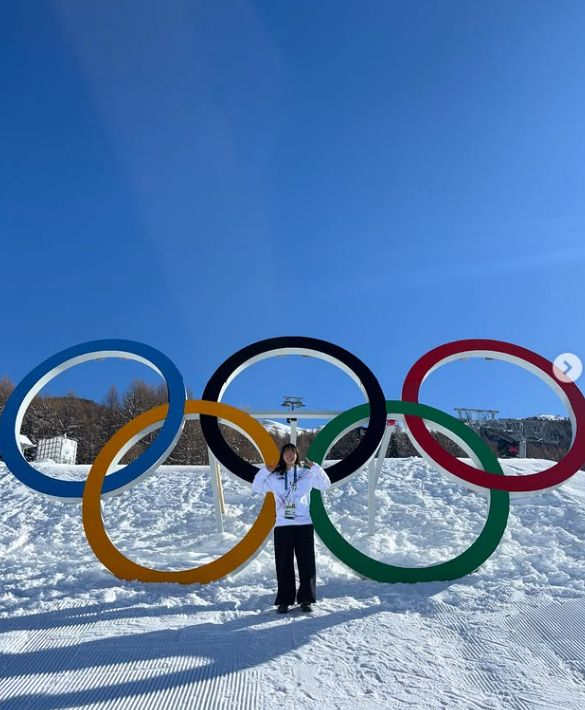 Yoo Seung-eun, the Korean national snowboarder. /Photo = Yoo Seung-eun, wrap up on social networking services (SNS)