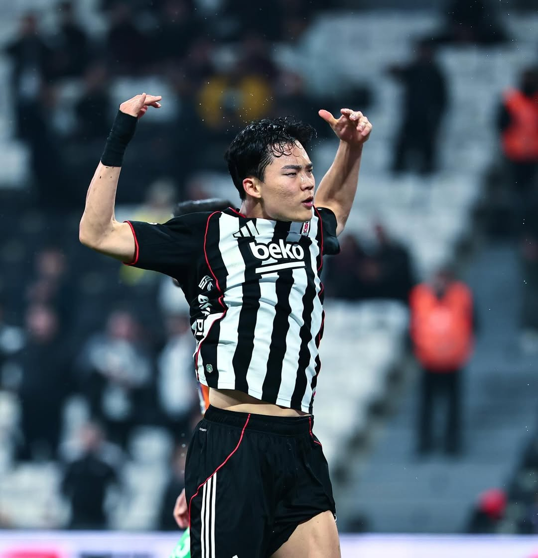 Oh Hyun-kyu scored his debut goal in Besiktashi. /Photo = Oh Hyun-gyu's SNS capture