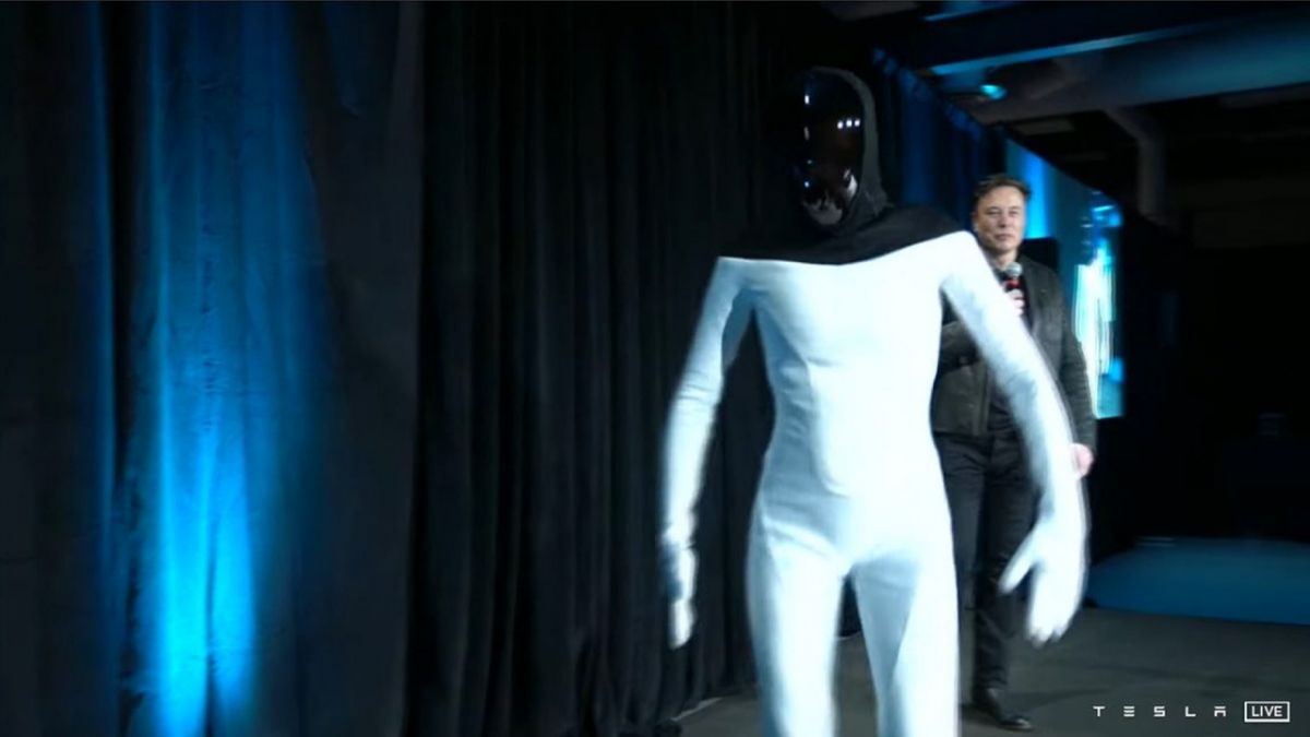 Tesla Bot/photo courtesy = Tesla